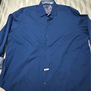 Robert Graham Blue long sleeve